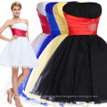 Grace Karin Fashion Strapless Short Puffy White Homecoming Party Dresses CL4097-2